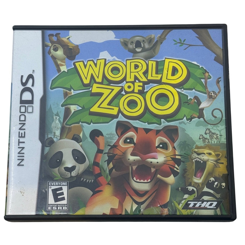 World of Zoo Nintendo DS Game Complete with Manual NTR-BZOE-USA